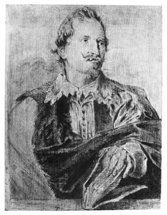Portrait of Jan Caspar Gevartius (1593-1666) by Anthony van Dyck
