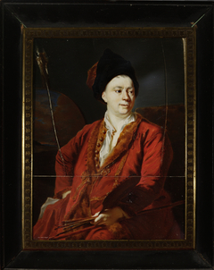 Portrait of Jean Baptiste Forest (1635–1712), painter by Nicolas de Largillière