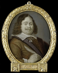 Portrait of Joannes Cools (born 1611), Jurist, Historian and Latin Poet in Hoorn by Arnoud van Halen