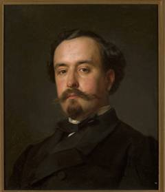 Portrait of Juliusz Kossak by Józef Simmler