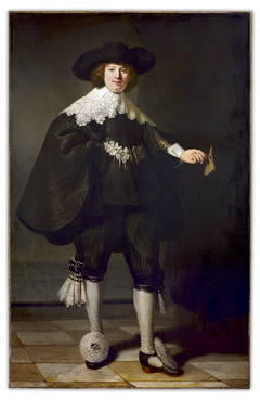 Portrait of Maerten Soolmans by Rembrandt