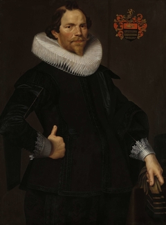 Portrait of Pieter van Son by Nicolaes Eliasz. Pickenoy