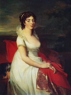 Portrait of Princess Shakhovskaya by Jean-Laurent Mosnier