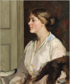 Portrait of Rose Dorothy Brooke, Cousin of the Artist by Eva Henrietta Hamilton