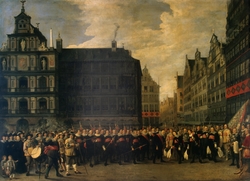 Portrait of the Members of the Guild ''Oude Voetboog'' ("Old Arbalest") in Antwerp
