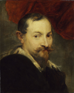 Portrait of the painter Jan Wildens by Anthony van Dyck