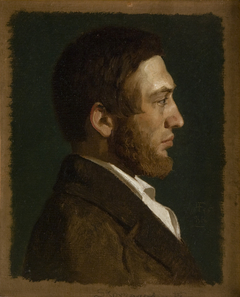 Portrait of the Painter P.C. Skovgaard by Lorenz Frølich