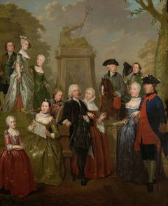 Portrait of Theodorus Bisdom van Vliet and his Family by Jan Stolker
