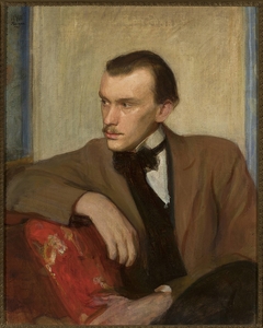 Portrait of Włodzimierz Perzyński, writer by Wojciech Weiss