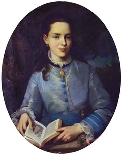 "Portrait of Young Princess Z.N. Yusupova" by Jean-Baptiste Marie Fouque