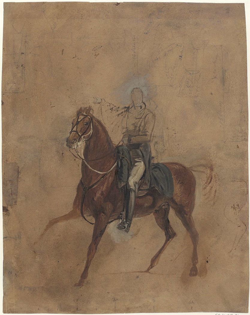 Portrait Study of Copenhagen, the Duke of Wellington’s Horse
