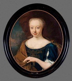 Portret van Anna Catharina Hora by anonymous painter