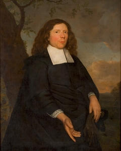 Portret van een onbekende man by Hendrick ten Oever