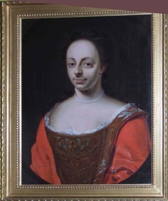 Portret van Elisabeth de Hertoghe by anonymous painter