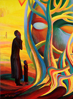 Prayers at the Tree of Life by Israel Tsvaygenbaum