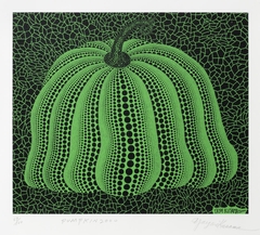 Pumpkin 2000 (Green) by Yayoi Kusama