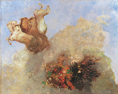 Quadrige, le char d’Apollon by Odilon Redon