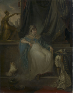 Queen Charlotte (1744-1818) by Peter Edward Stroehling