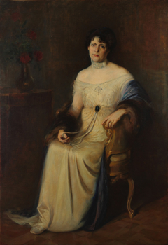 Retrato de la esposa del autor by Ernesto de la Cárcova