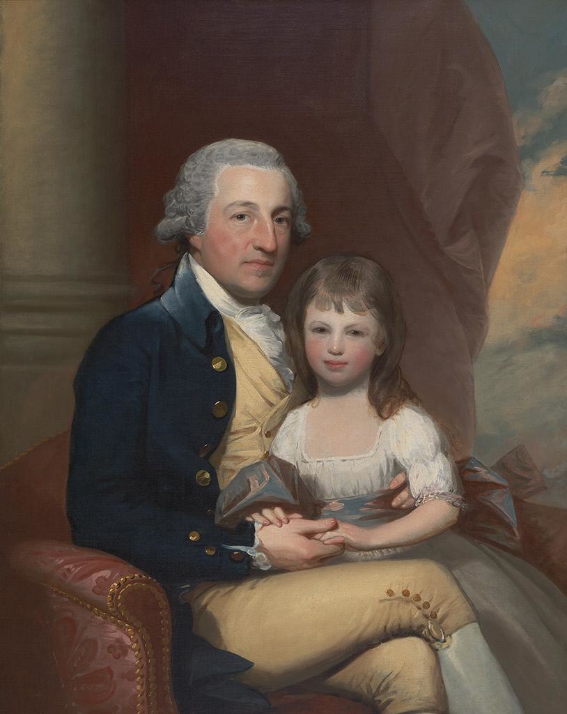 Robert Hare, Sr., and His Daughter Martha