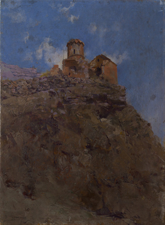 Ruins of Ani's Aghjkants Monastery by Vardges Sureniants