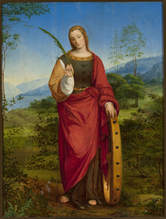 Saint Catherine of Alexandria by Julie Mihes