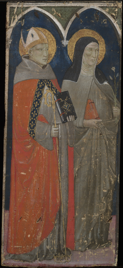 Saint Louis of Toulouse and Saint Clara by Lippo d'Andrea