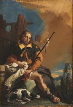 Saint Roch as a Pilgrim by Giovanni Battista Tiepolo