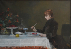 Sarah Bernhardt à table