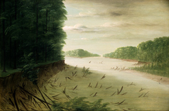 Scene from the Lower Mississippi by George Catlin