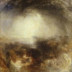 Shade and Darkness - the Evening of the Deluge by J. M. W. Turner