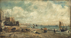 Sketch for The Marine Parade and Chain Pier, Brighton by John Constable