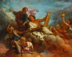 St Paul Commanding St Luke to Accompany Him to Rome