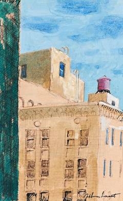 Study for New York (View from the Artist’s Window) by Jeffrey Smart