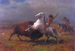 Study for "The Last of the Buffalo"