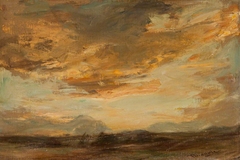 Sunset in Arran by James Lawton Wingate