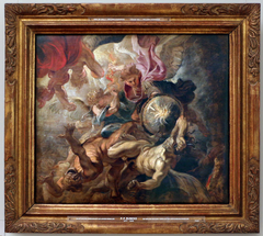 The archangel Michael defeats Satan and the rebellious angels (Revelations 12:7-9), 1620 by Peter Paul Rubens