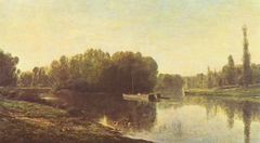 The Bank of the Oise River