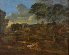 The Burial of Phocion by or after Nicolas Poussin in New Canaan