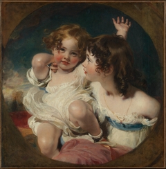 The Calmady Children (Emily, 1818–?1906, and Laura Anne, 1820–1894) by Thomas Lawrence