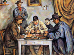 The Card Players (Les Joueurs de cartes) by Paul Cézanne