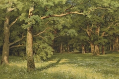 The Forest Clearing by Ivan Shishkin