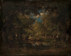 The Forest of Fontainebleau by Narcisse Virgilio Díaz
