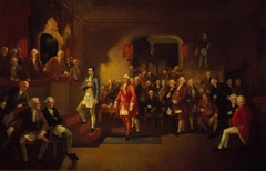 The inauguration of Robert Burns as Poet Laureate of the Lodge by William Stewart Watson