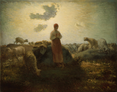 The Keeper of the Herd by Jean-François Millet