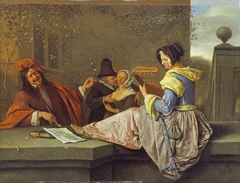 The Lute Player by Jan Steen