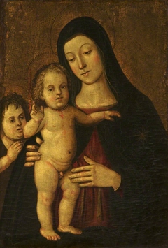 The Madonna and Child with the Infant Saint John by Anonymous