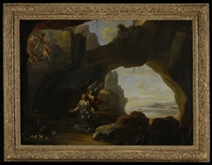 The Magdalen in a Cave by Johannes Lingelbach