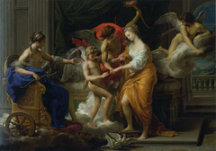 The Marriage of Cupid and Psyche. Oil on canvas, 85 x 119 cm.
