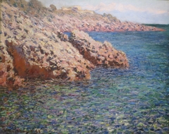 The Mediterranean (Cap d'Antibes) by Claude Monet